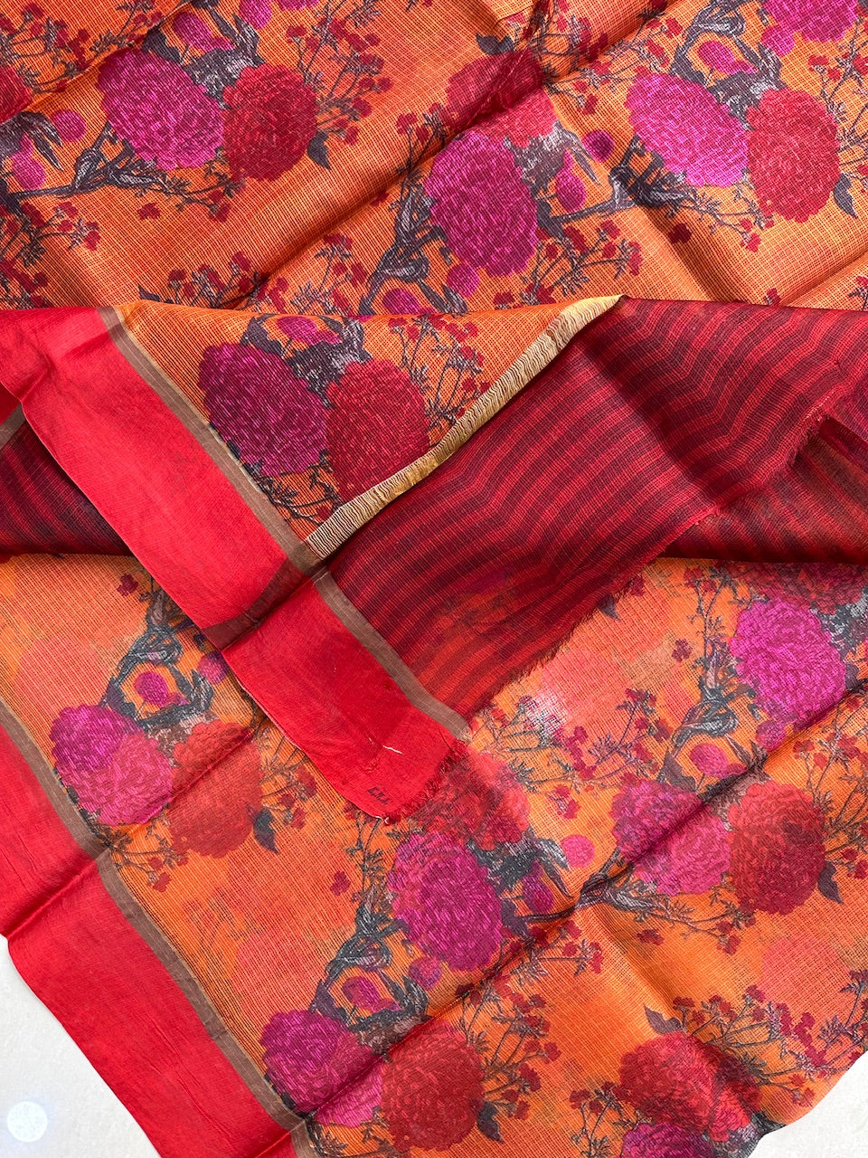 Pure Digital Printed Kota Silk Saree