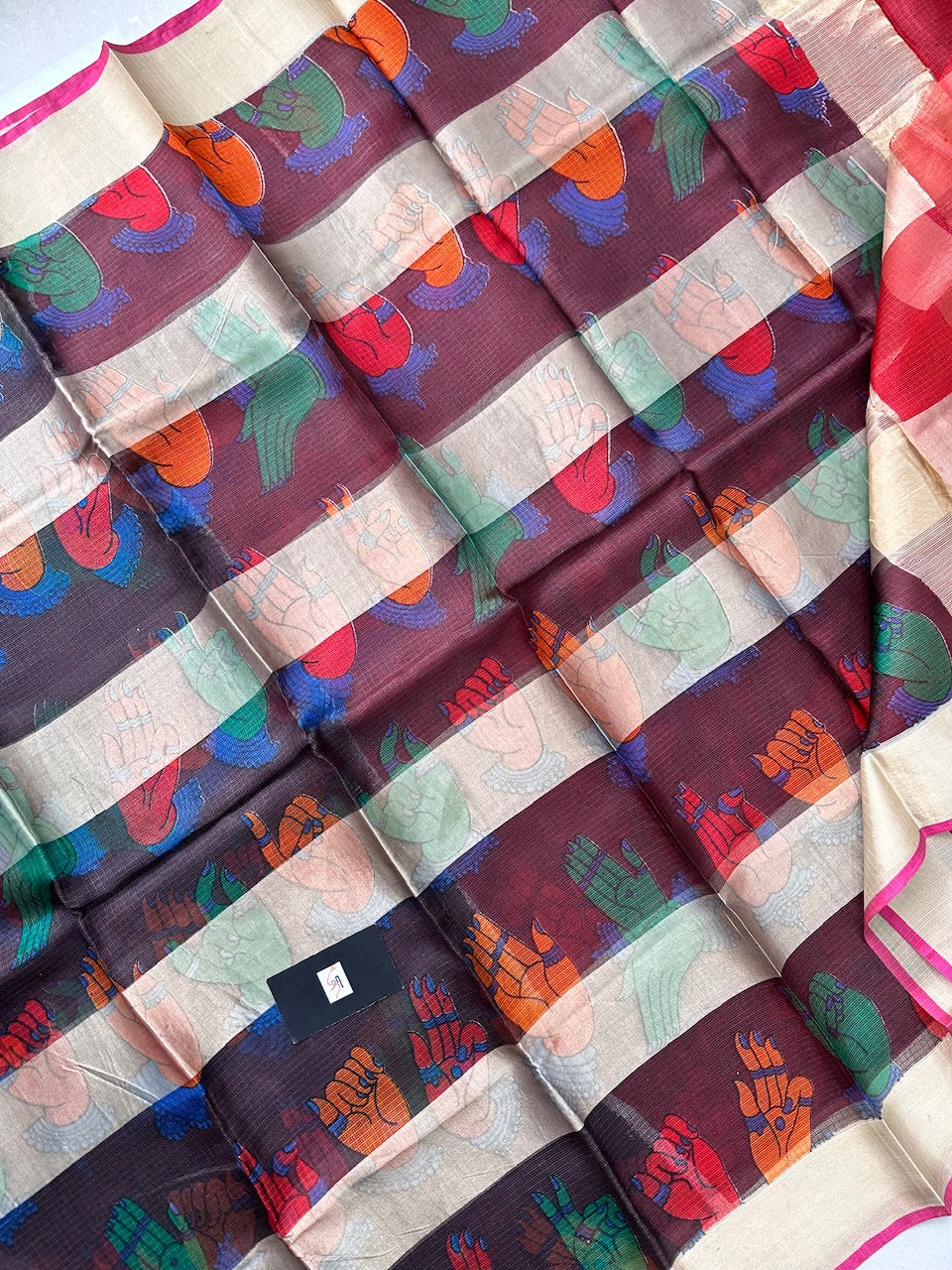 Pure Digital Printed Kota Silk Saree