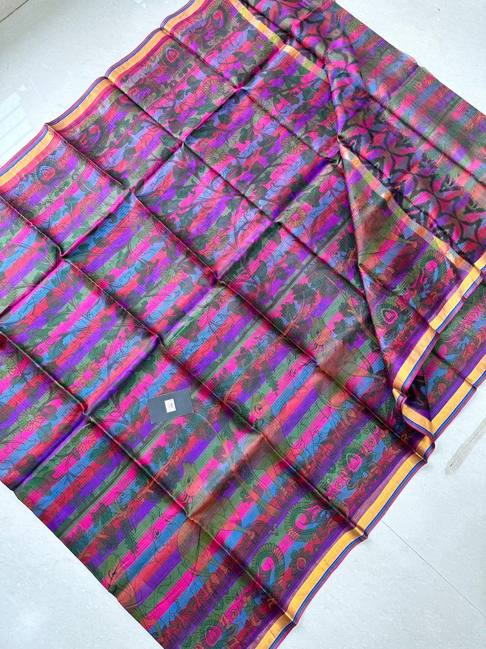 Pure Digital Printed Kota Silk Saree