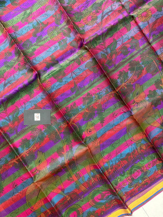 Pure Digital Printed Kota Silk Saree