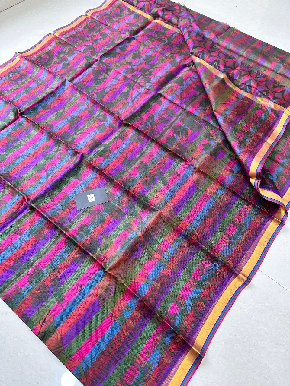 Pure Digital Printed Kota Silk Saree