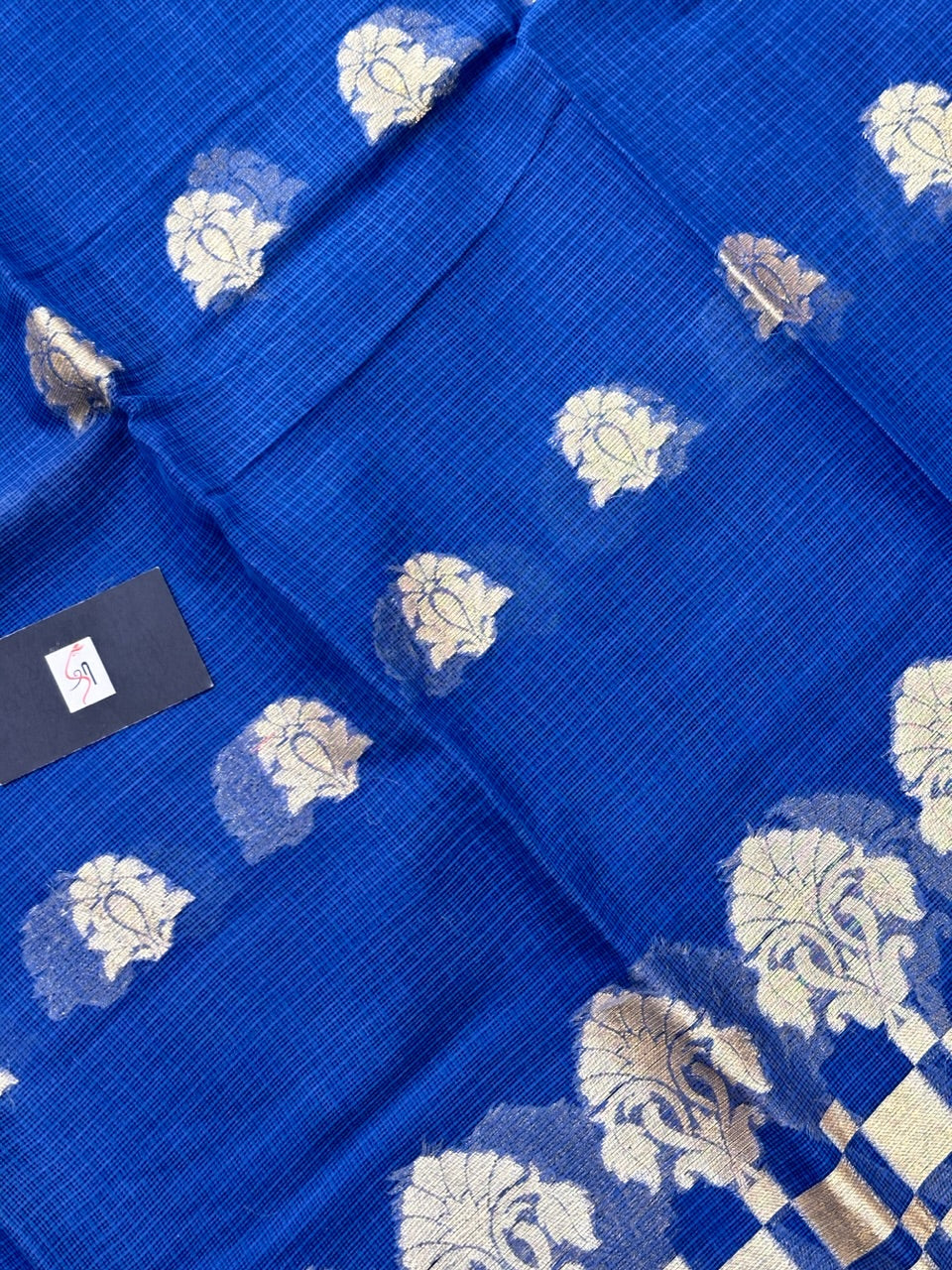 Pure Weaved Kota Cotton Doria Saree