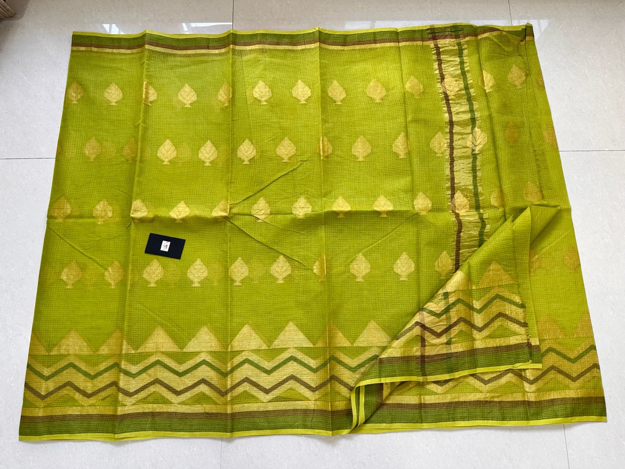 Pure Weaved Kota Cotton Doria Saree