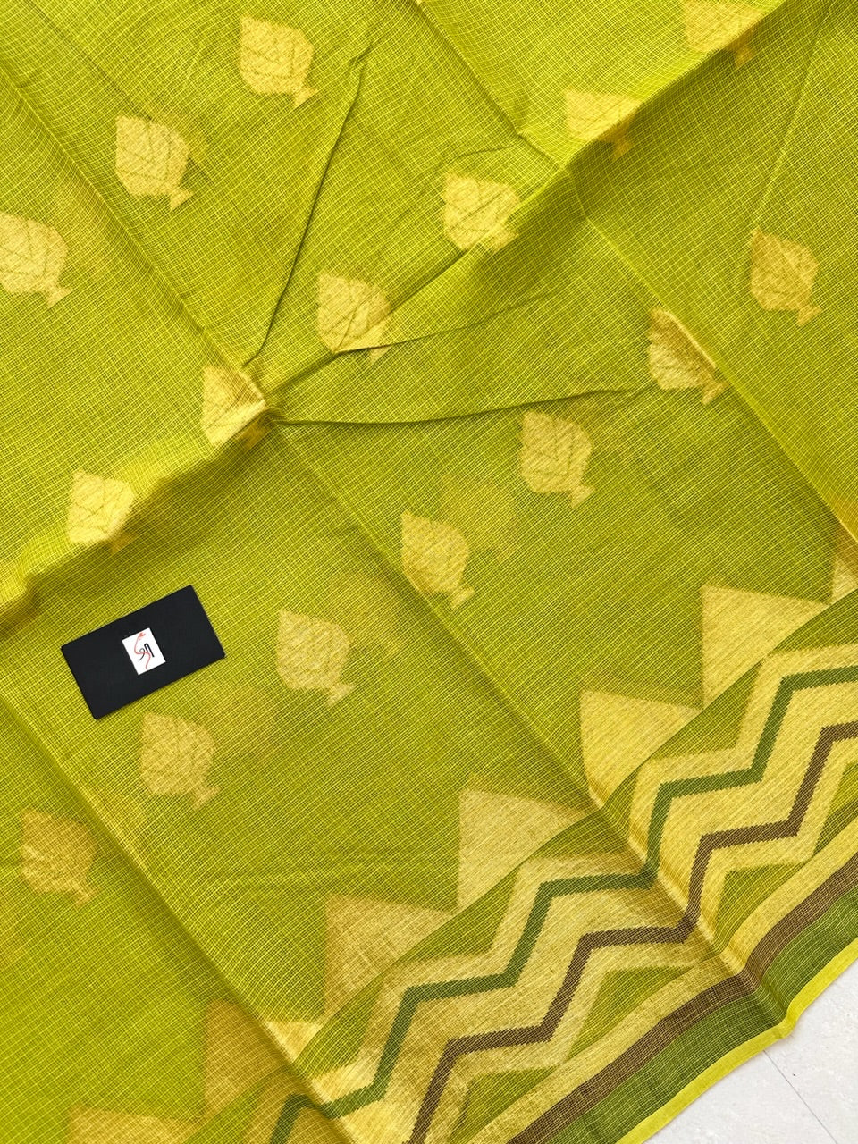 Pure Weaved Kota Cotton Doria Saree