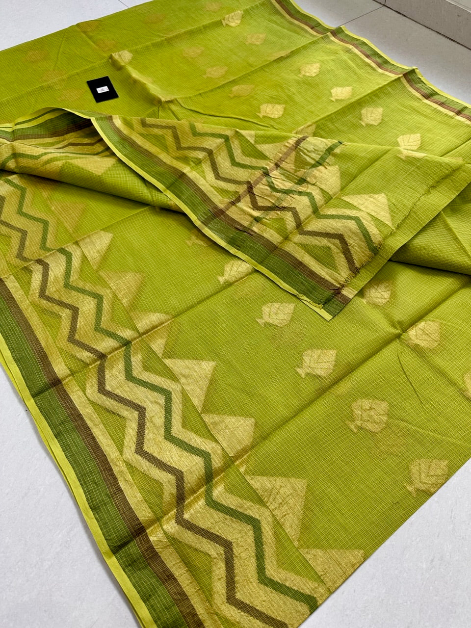 Pure Weaved Kota Cotton Doria Saree