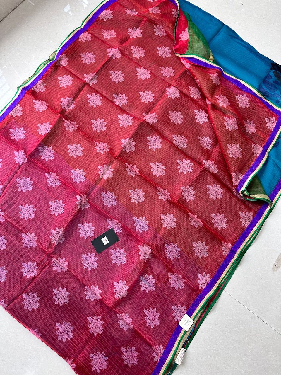 Pure Digital Printed Kota Silk Saree