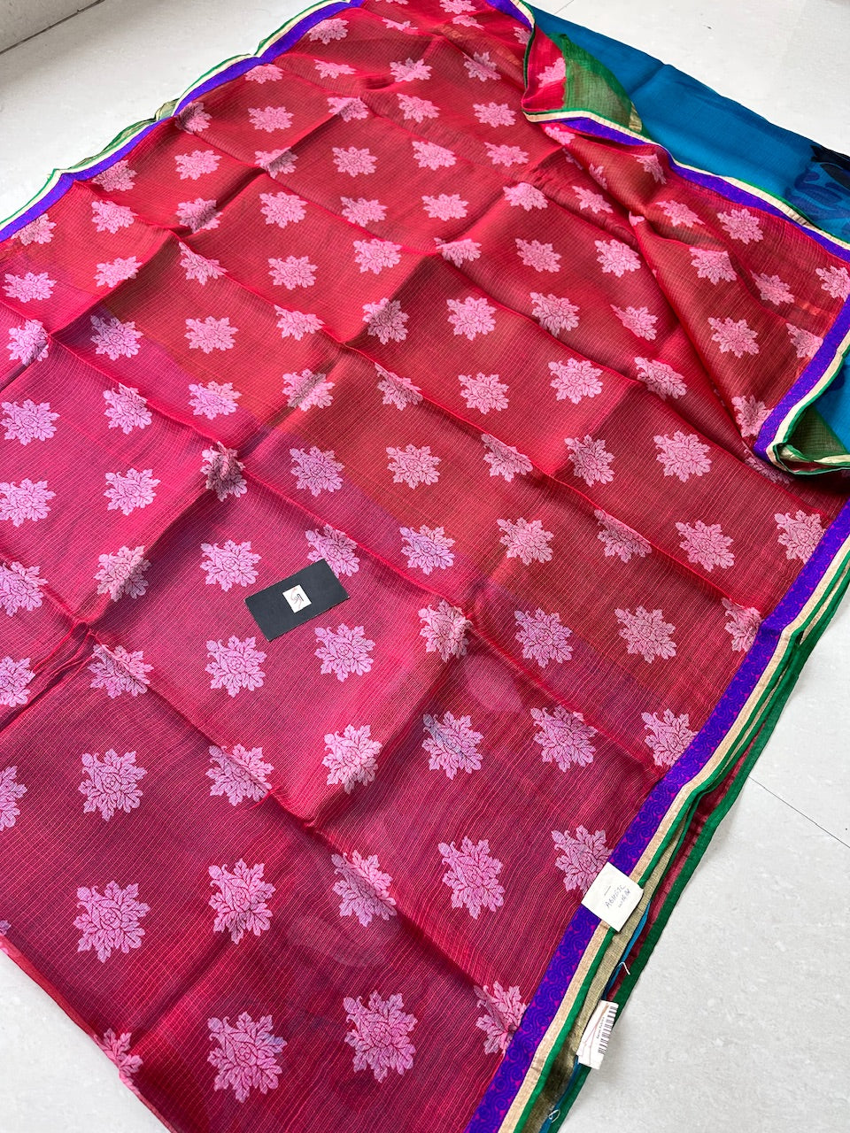 Pure Digital Printed Kota Silk Saree