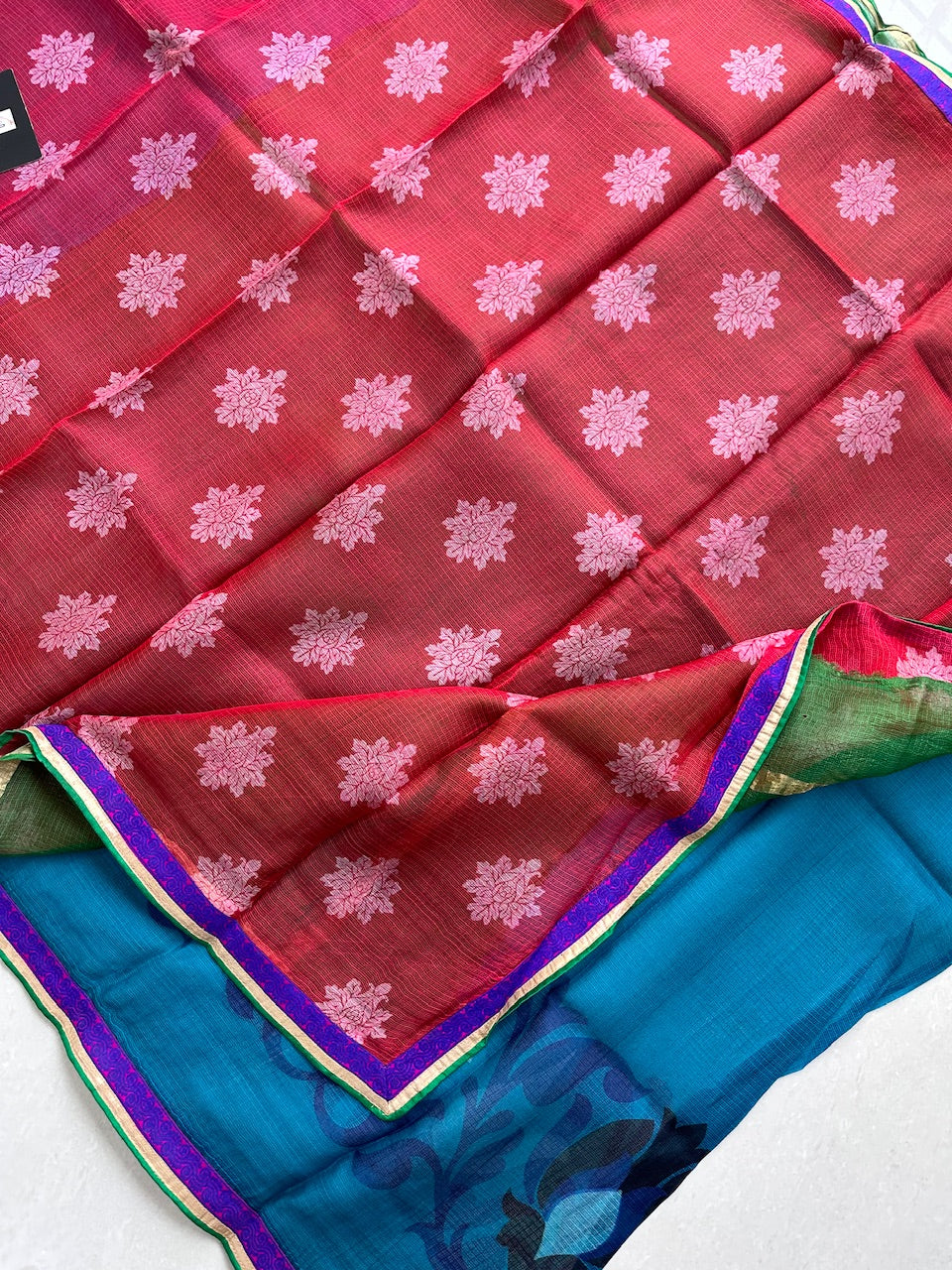 Pure Digital Printed Kota Silk Saree