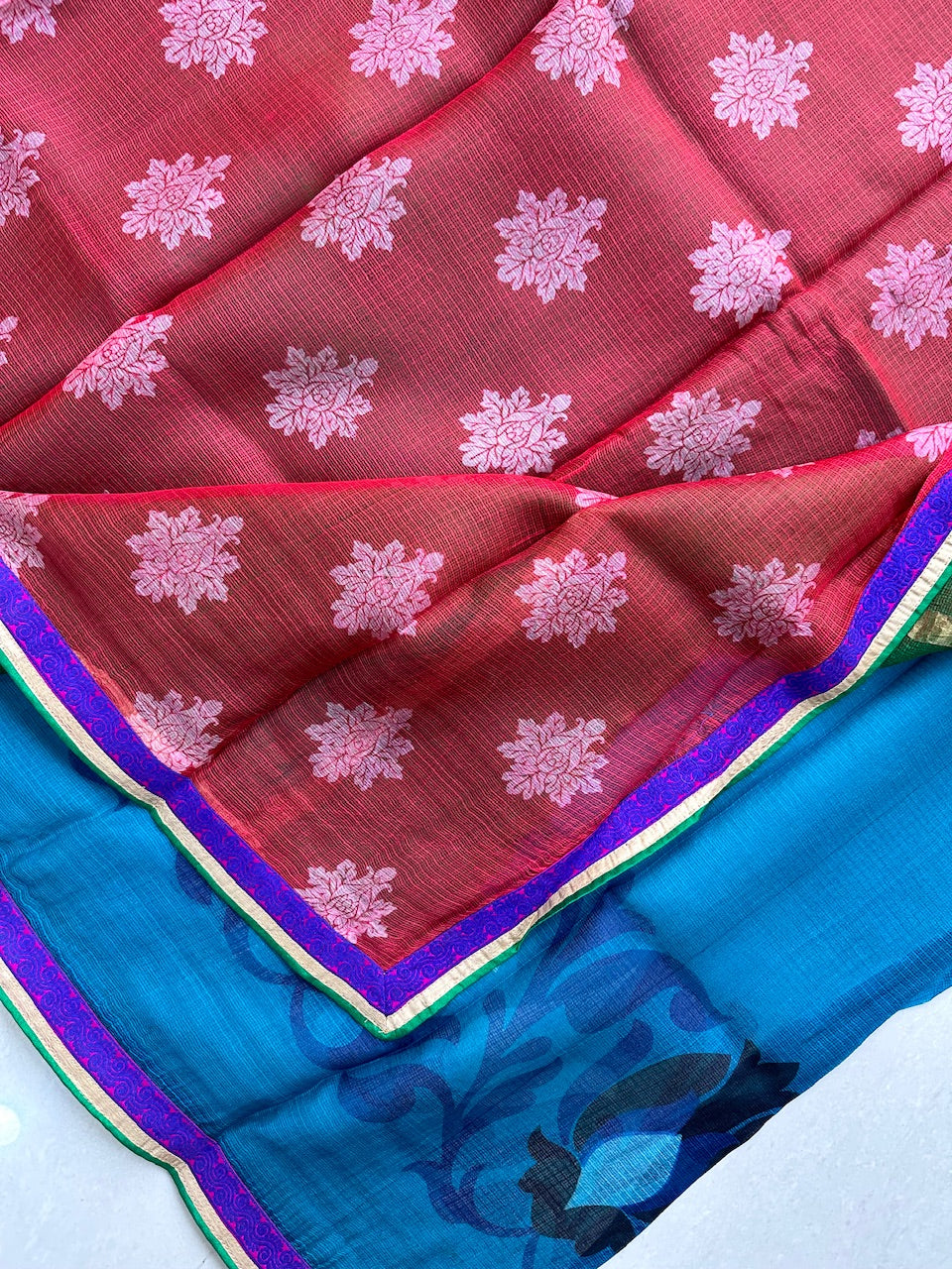 Pure Digital Printed Kota Silk Saree