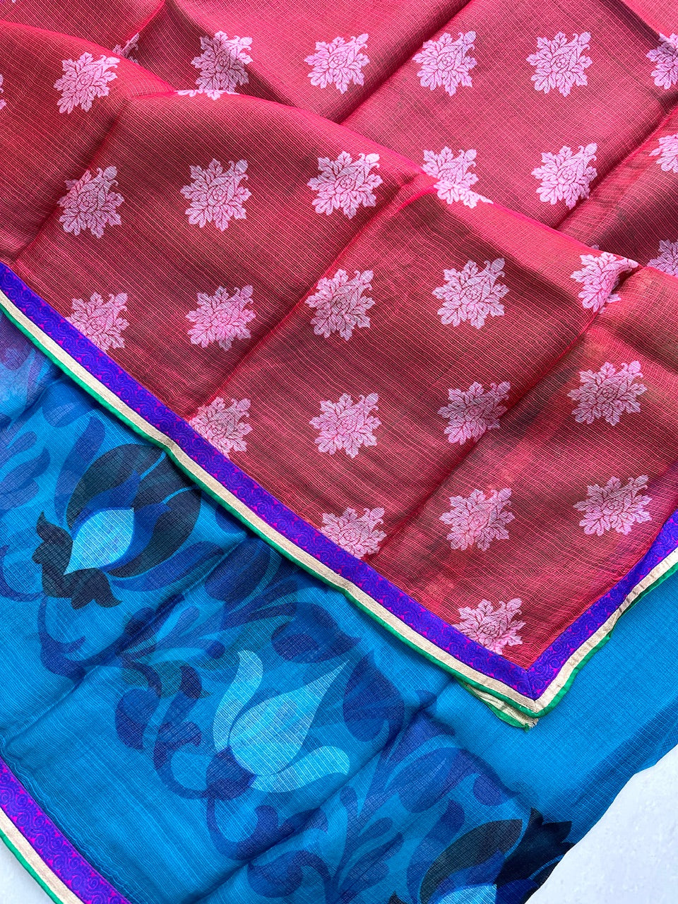 Pure Digital Printed Kota Silk Saree