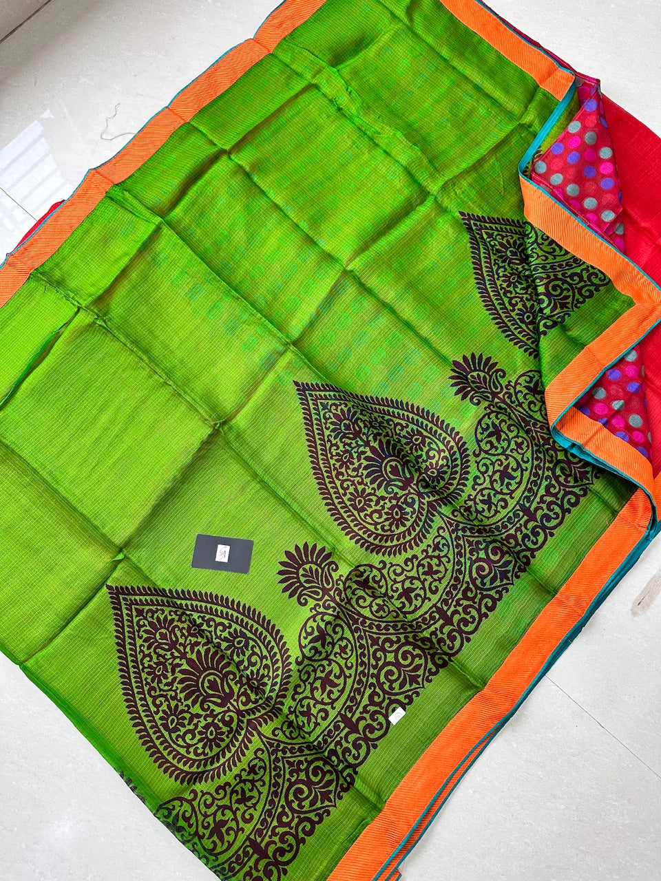 Pure Digital Printed Kota Silk Saree