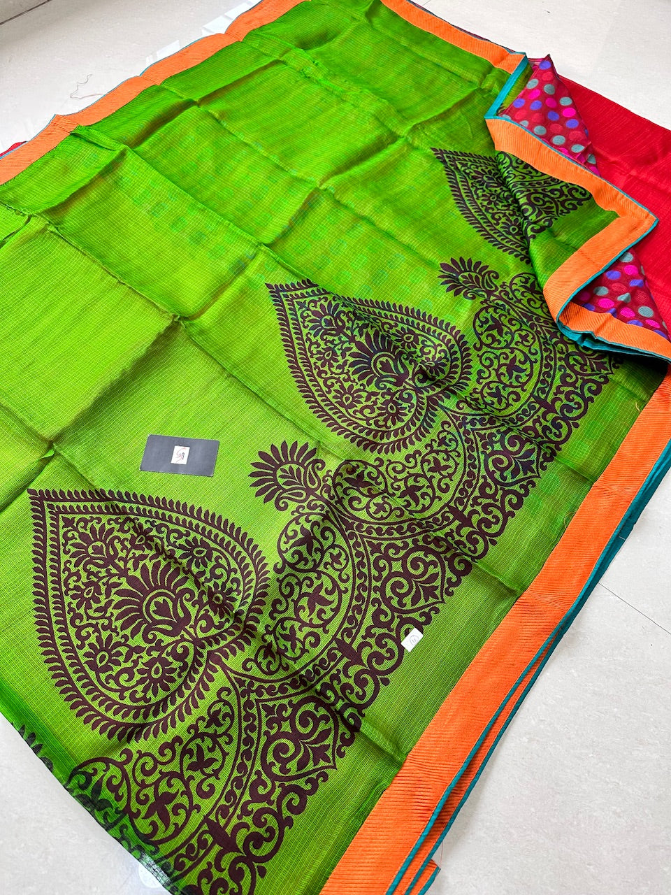 Pure Digital Printed Kota Silk Saree