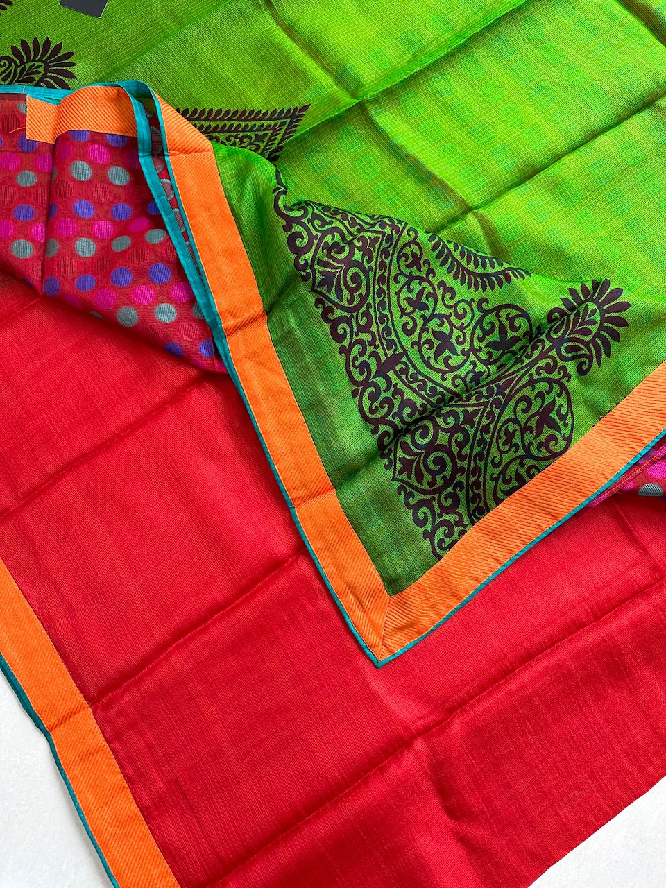 Pure Digital Printed Kota Silk Saree