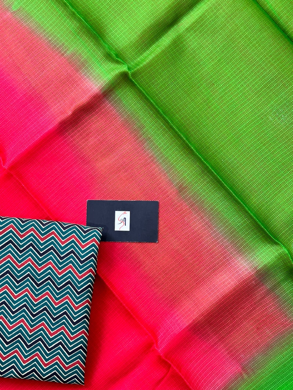 Pure Double Dyed Kota Silk Saree