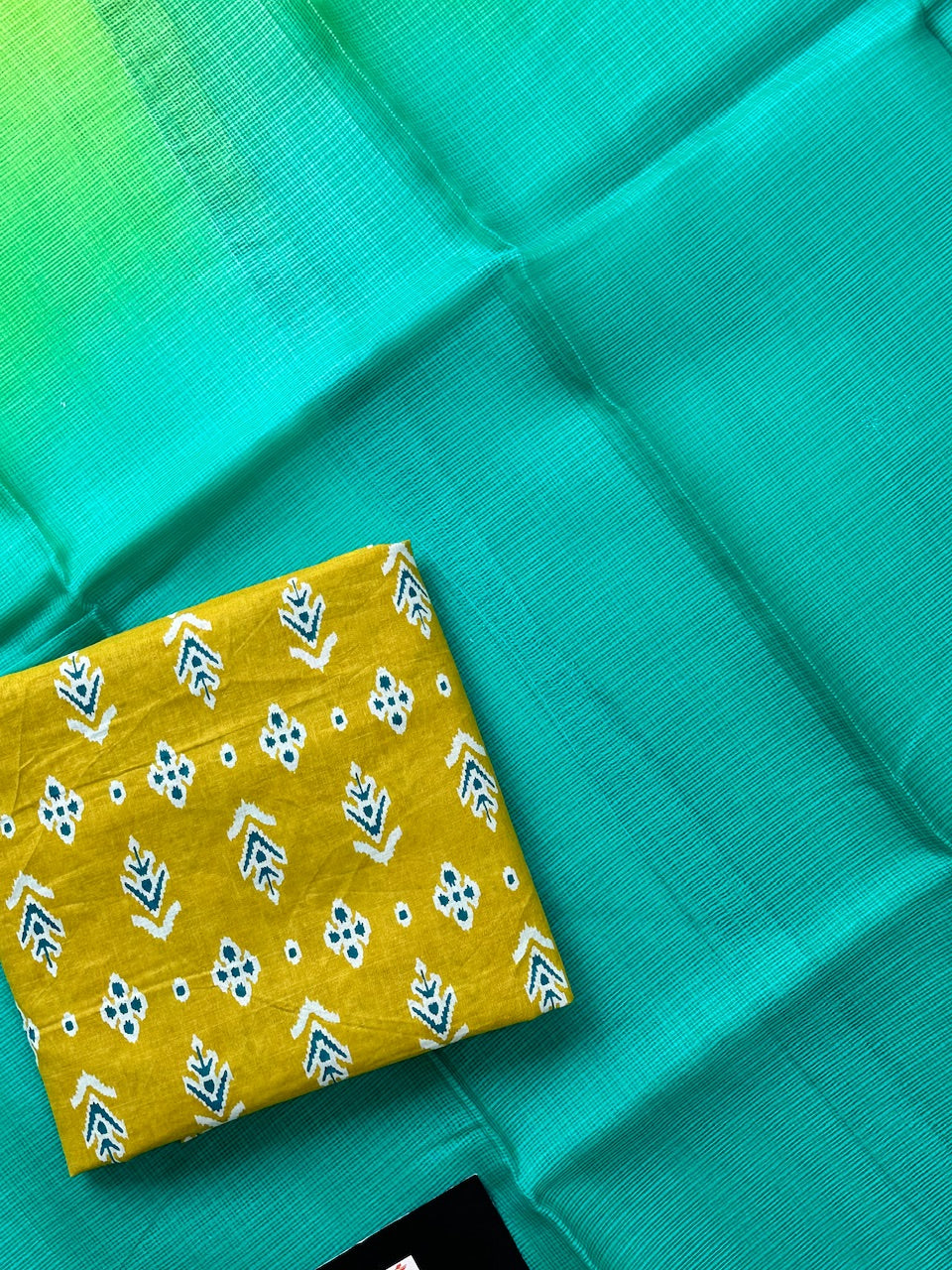 Pure Double Dyed  Kota Silk Saree