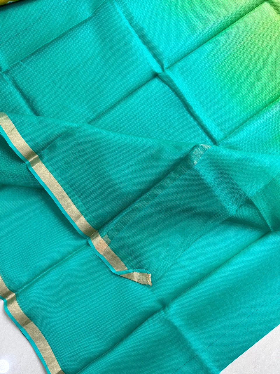 Pure Double Dyed  Kota Silk Saree