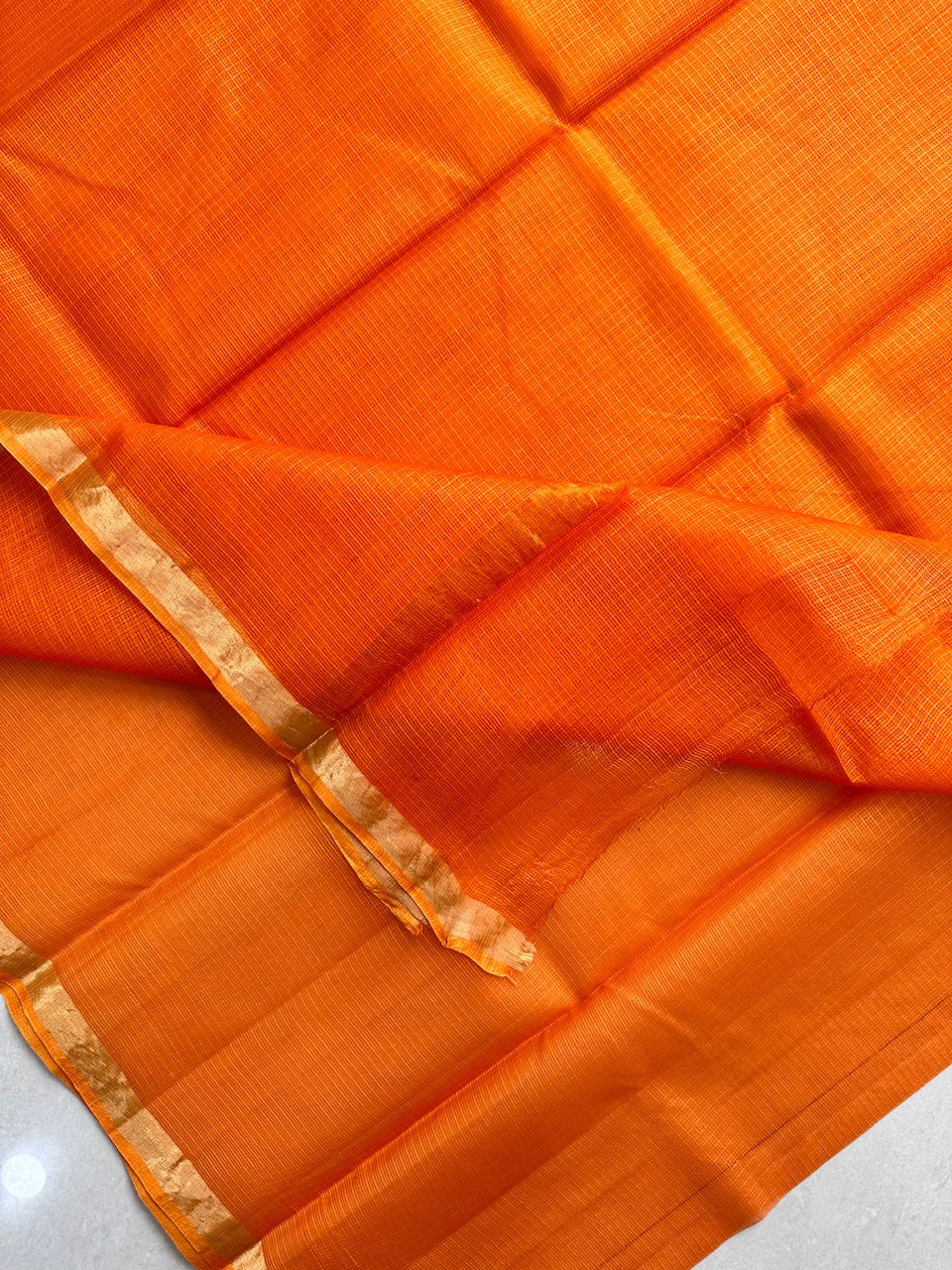 Pure Single Dyed Kota Silk Saree