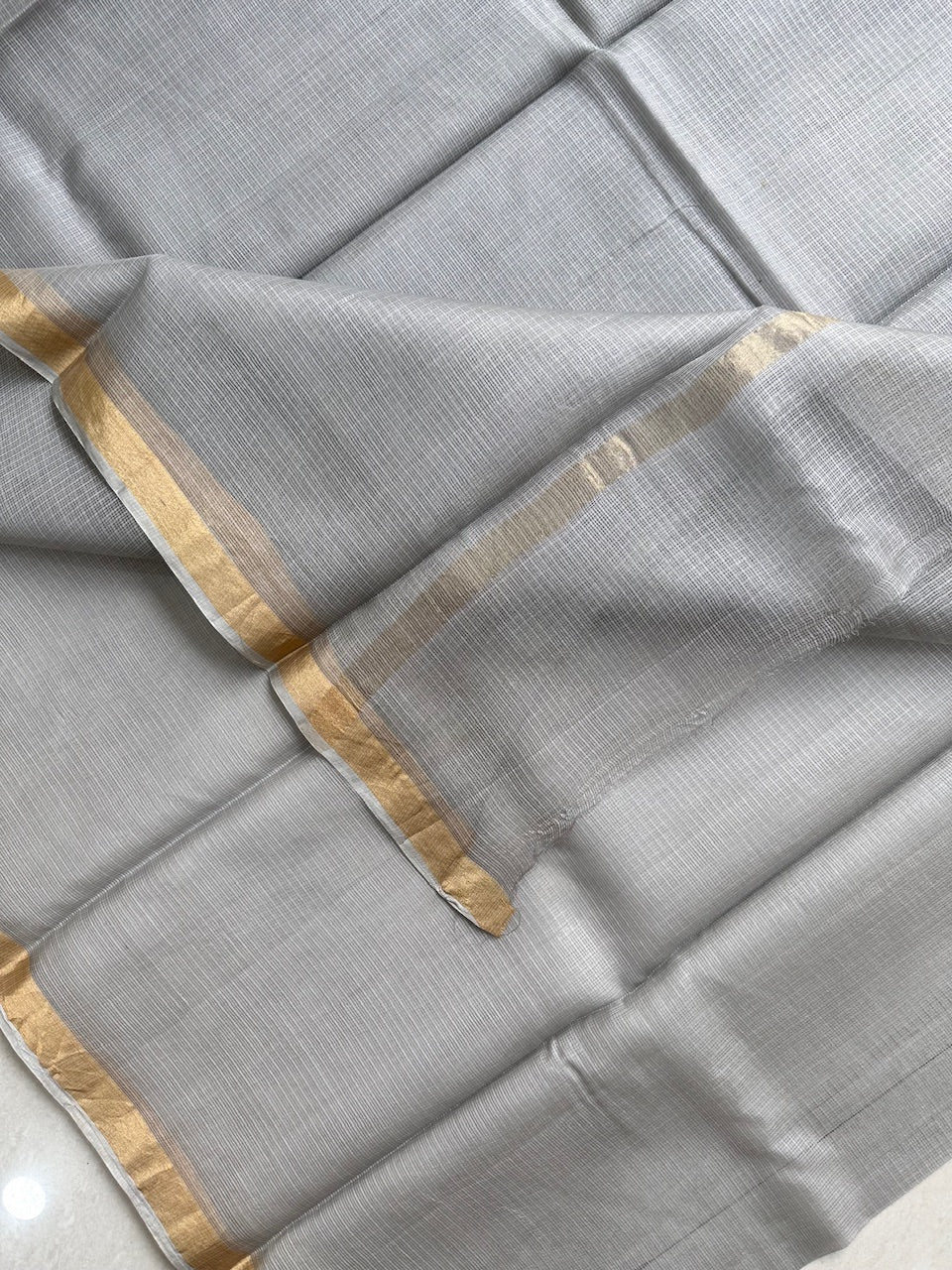 Pure Single Dyed Kota Silk Saree