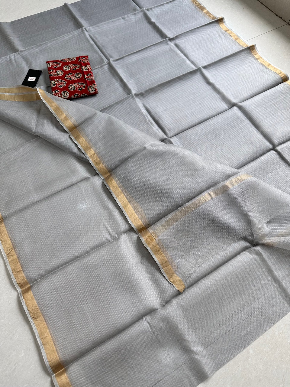 Pure Single Dyed Kota Silk Saree