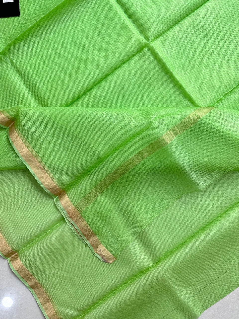 Pure Single Dyed Kota Silk Saree