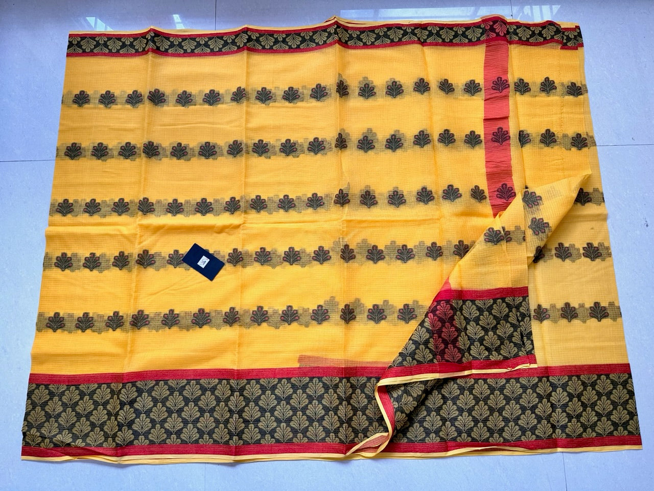 Pure Weaved Kota Cotton Doria Saree