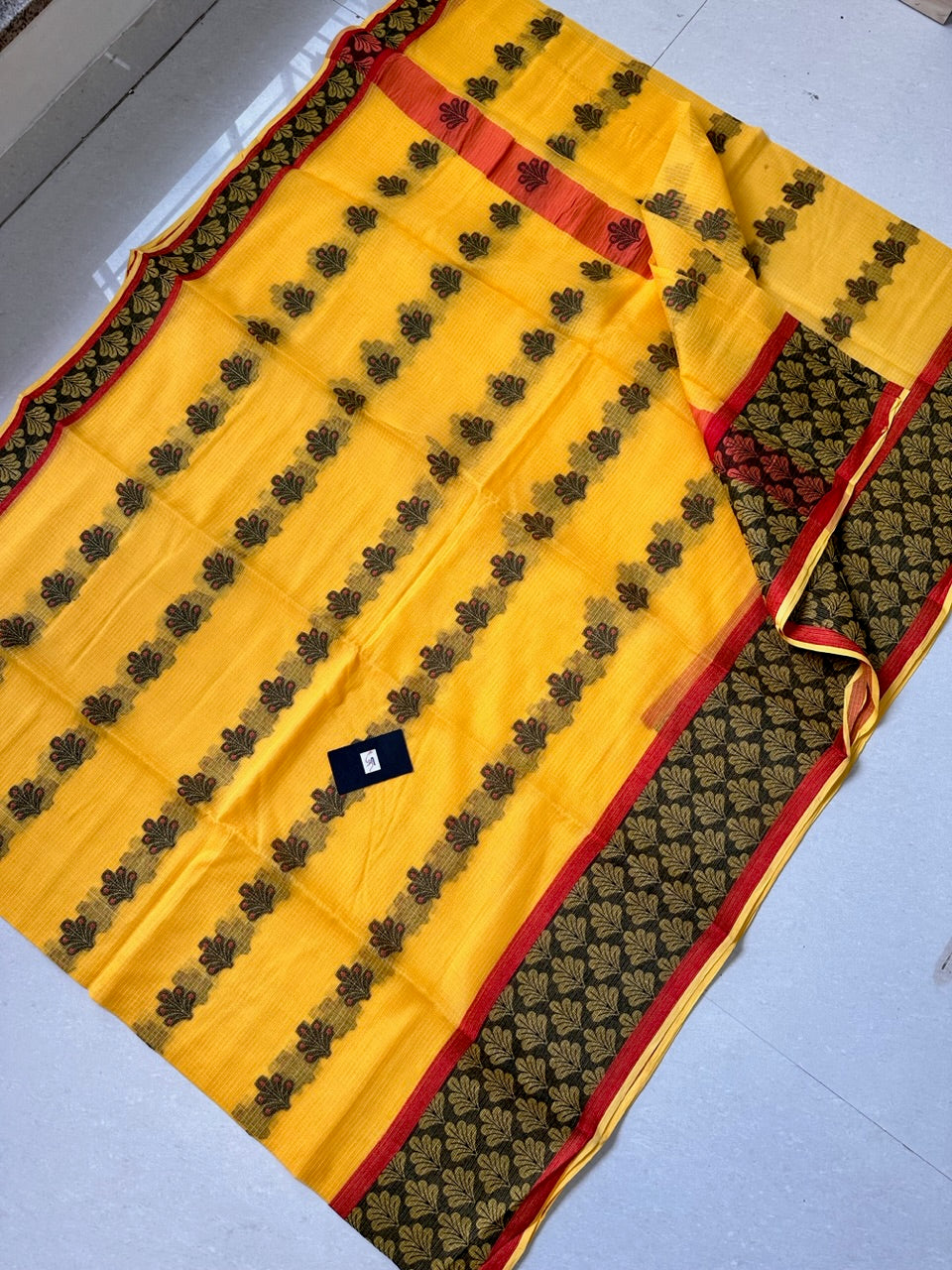 Pure Weaved Kota Cotton Doria Saree