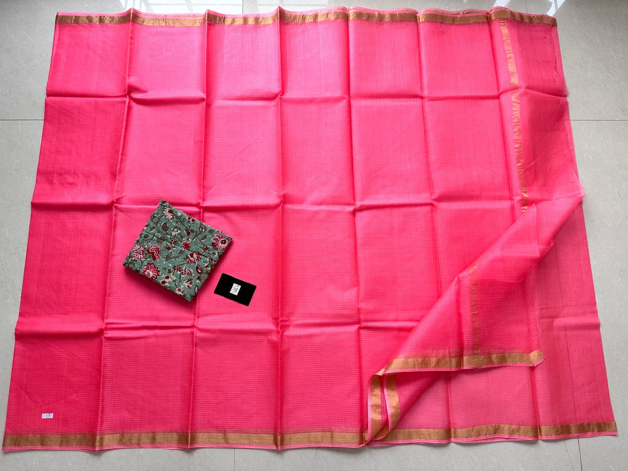 Pure Single Dyed  Kota Silk Saree