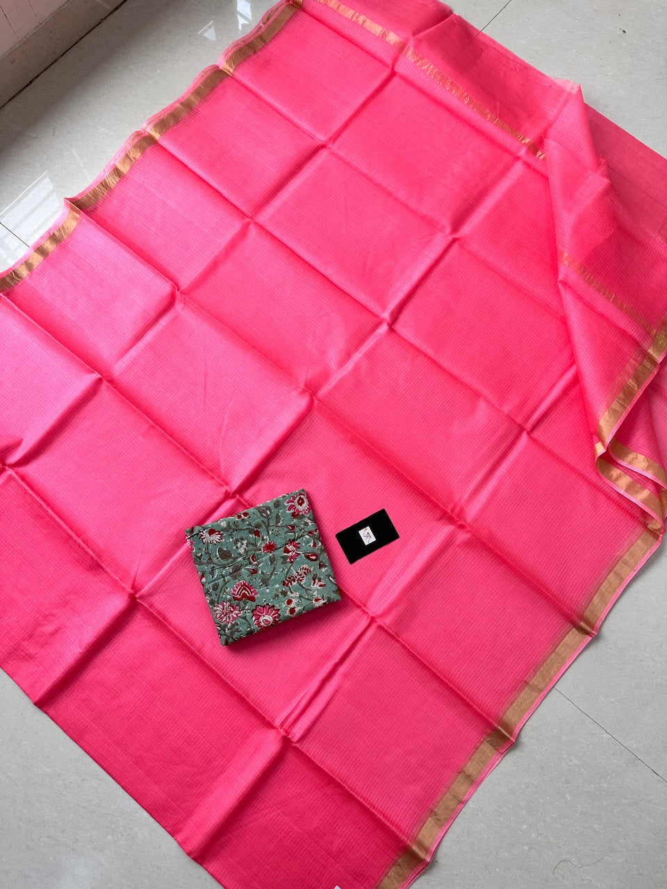 Pure Single Dyed  Kota Silk Saree