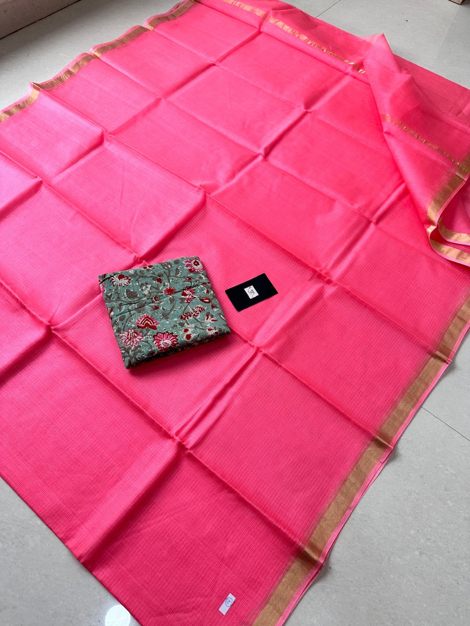 Pure Single Dyed  Kota Silk Saree