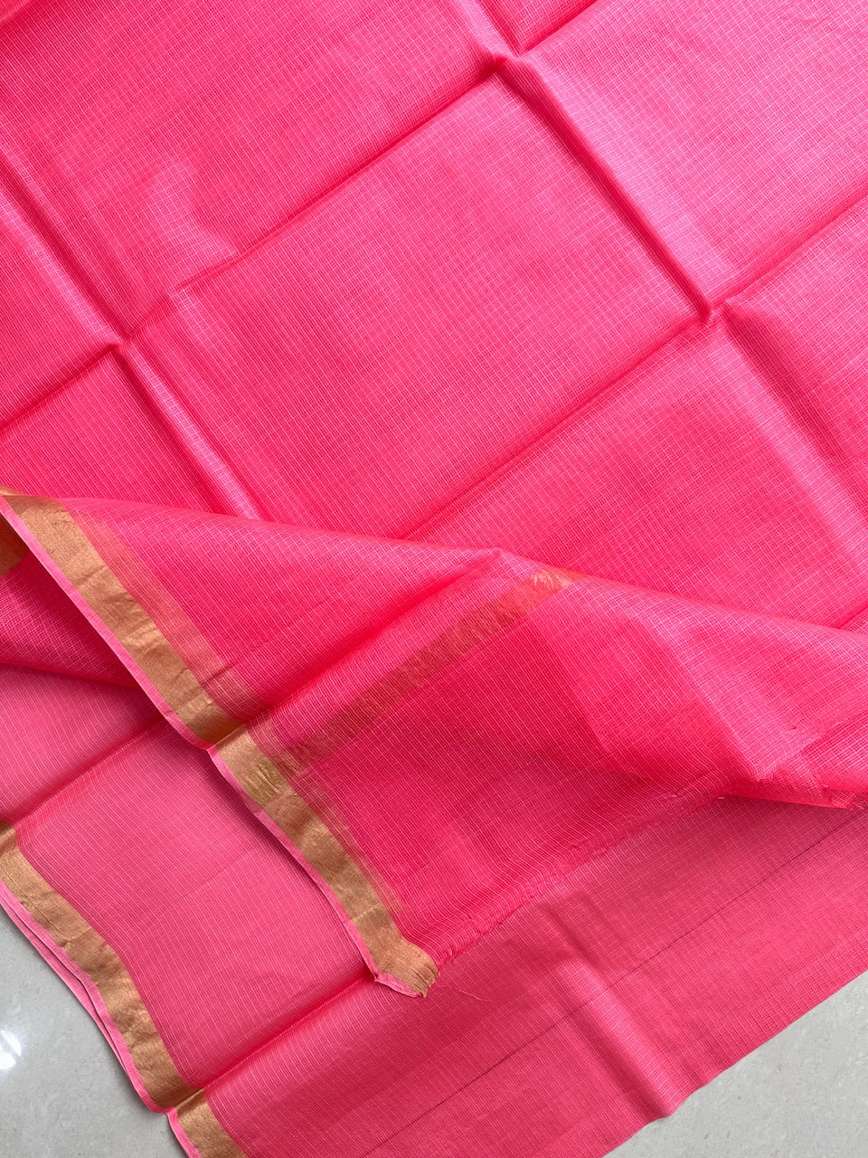 Pure Single Dyed  Kota Silk Saree