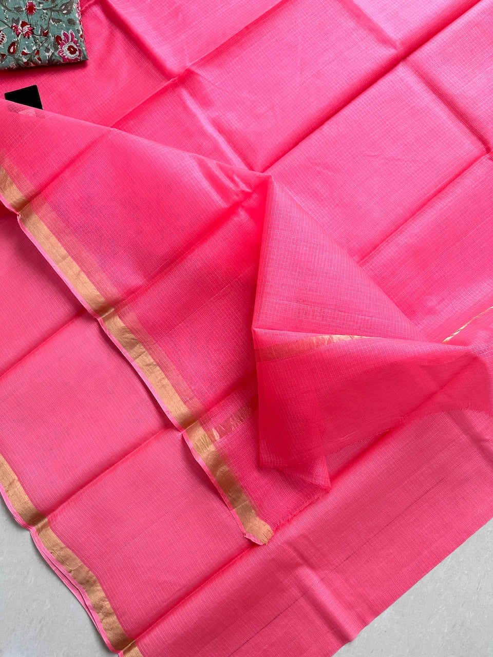 Pure Single Dyed  Kota Silk Saree