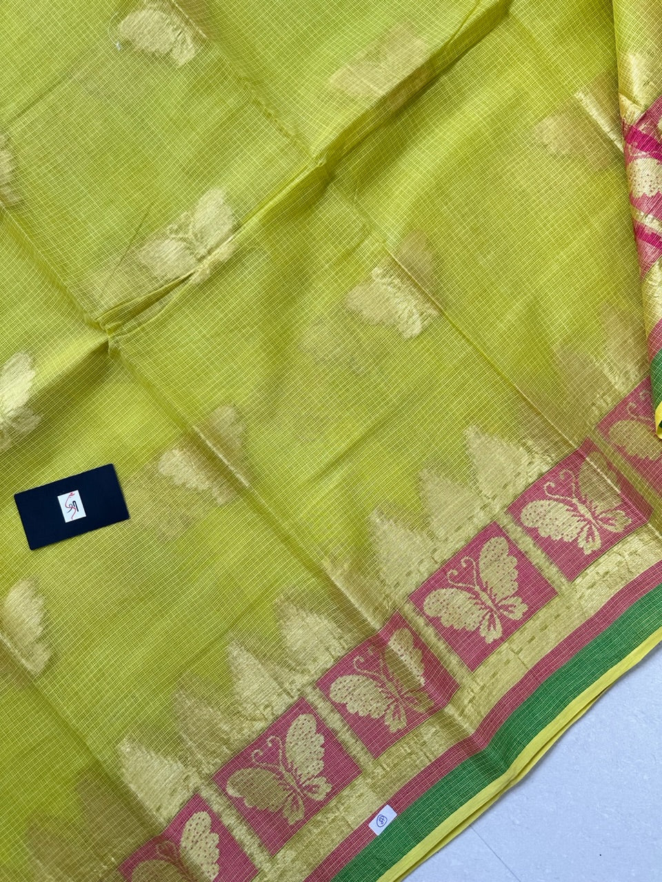 Pure Weaved Kota Cotton Doria Saree