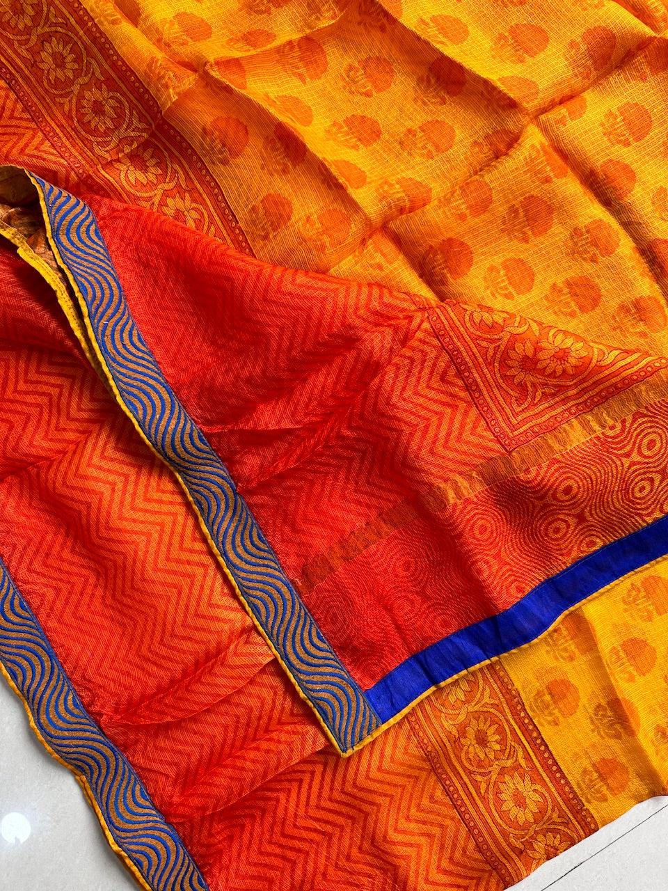 Pure Digital Printed Kota Silk Saree