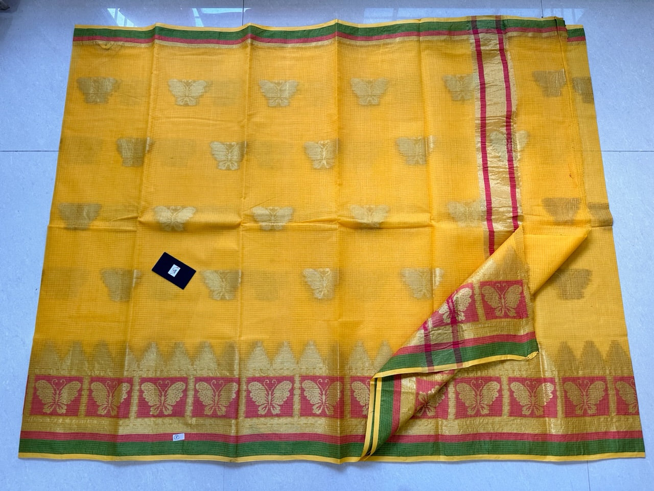 Pure Weaved Kota Cotton Doria Saree