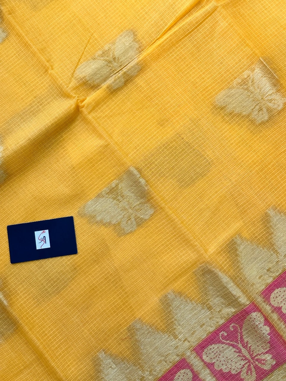 Pure Weaved Kota Cotton Doria Saree