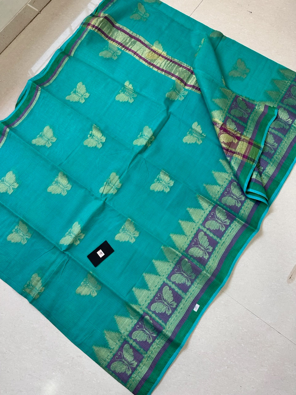 Pure Weaved Kota Cotton Doria Saree
