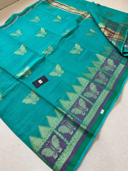 Pure Weaved Kota Cotton Doria Saree