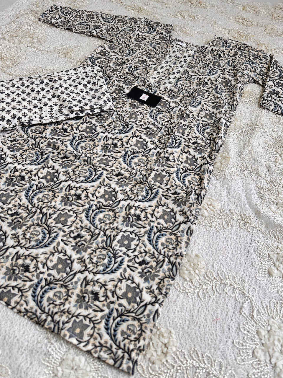 Pure HandBlock Printed Cotton Kurta N Pant Set