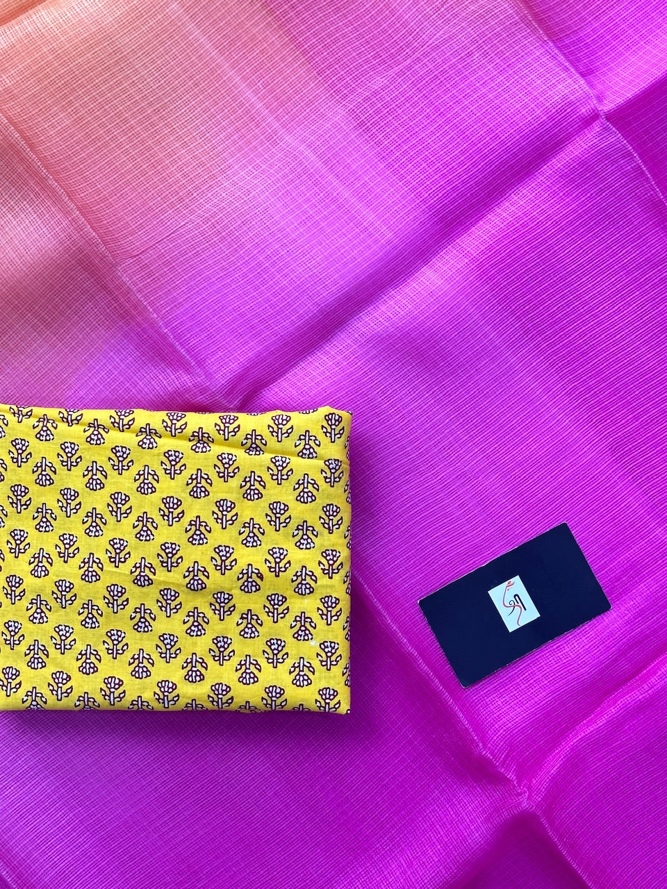 Pure Double Dyed Kota Silk Saree