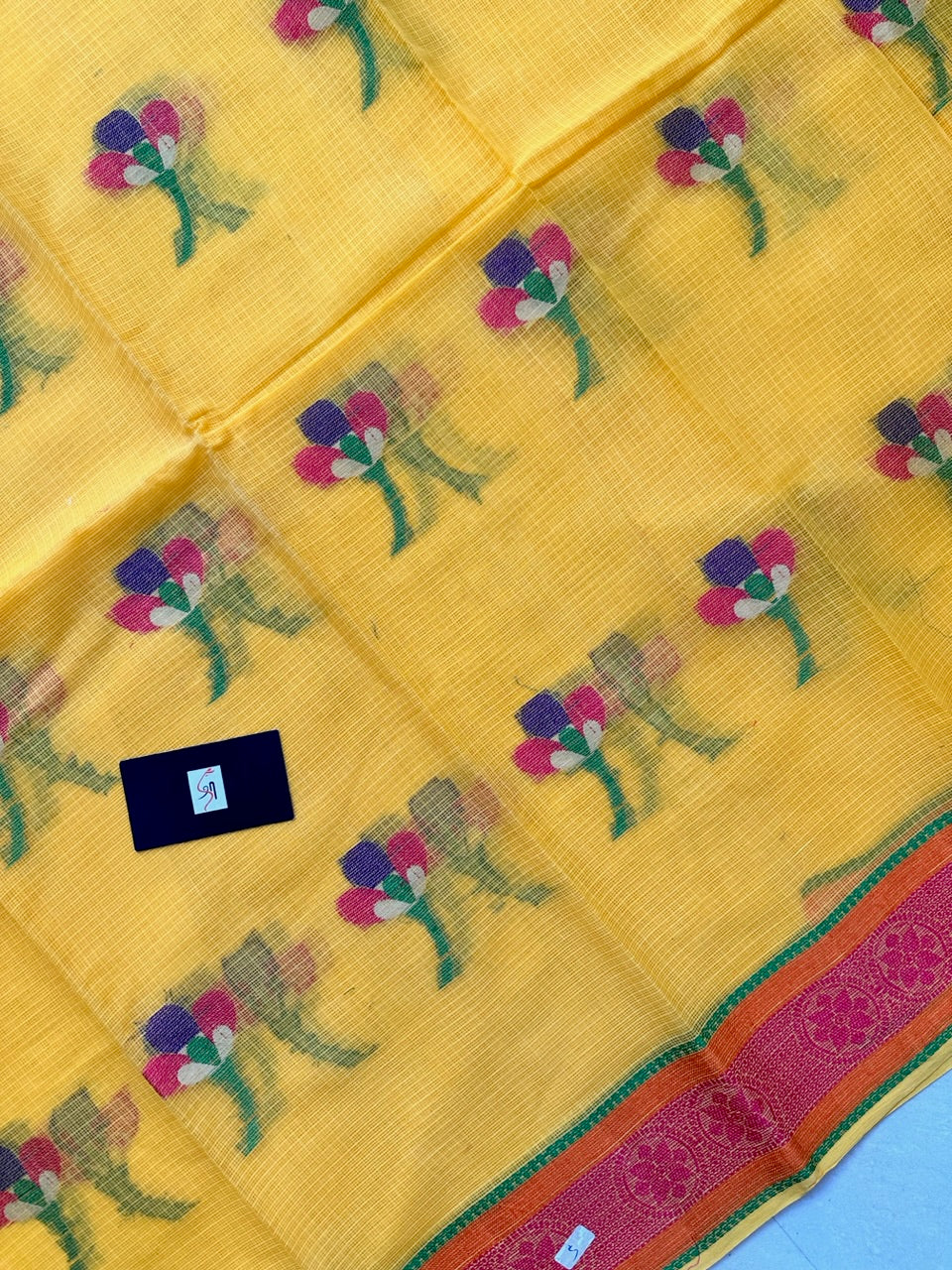 Pure Weaved Kota Cotton Doria Saree