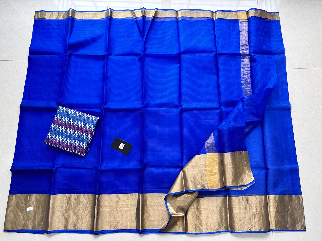 Pure Single Dyed Kota Silk Saree