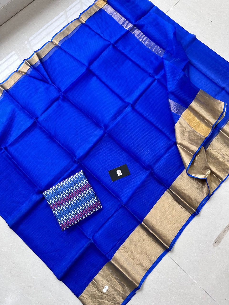 Pure Single Dyed Kota Silk Saree