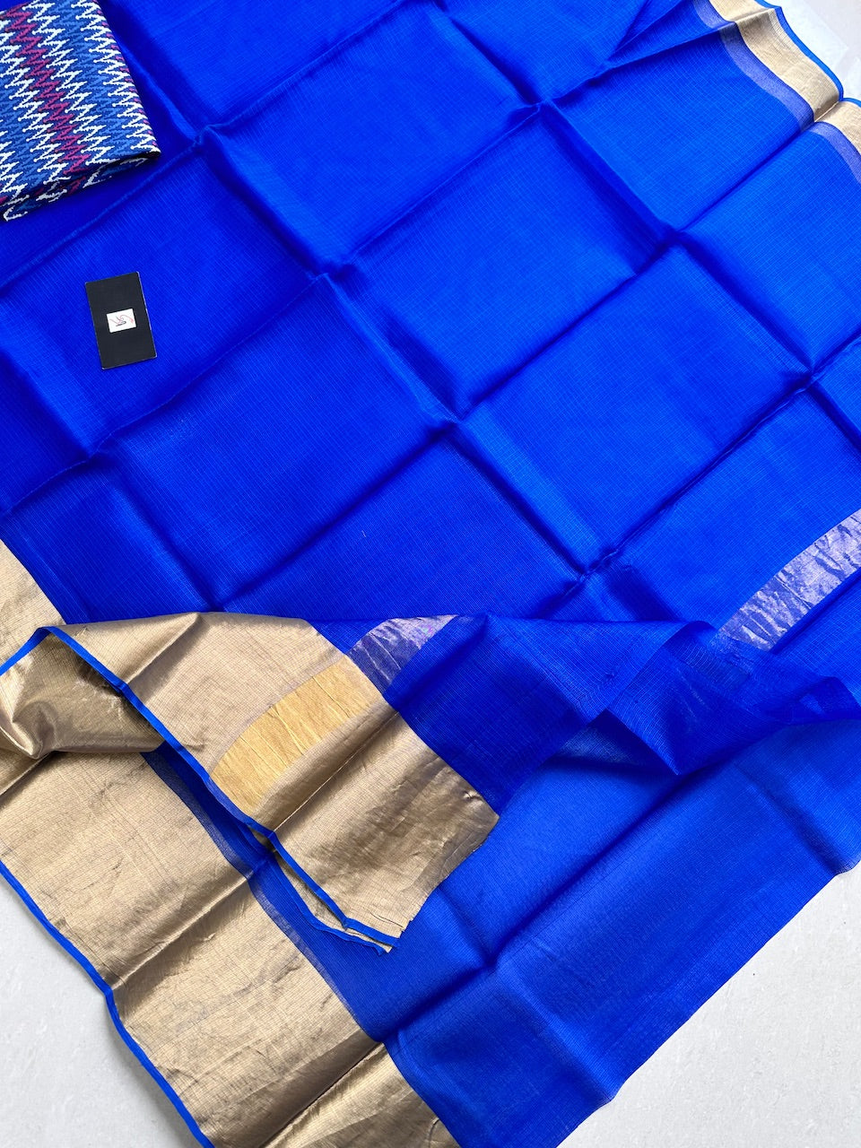 Pure Single Dyed Kota Silk Saree