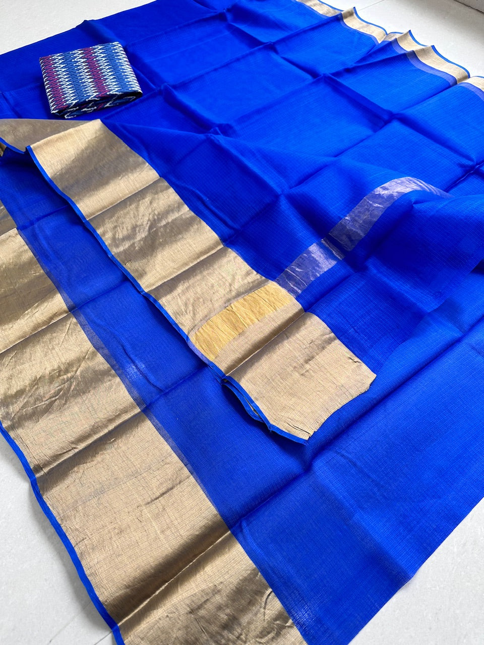 Pure Single Dyed Kota Silk Saree