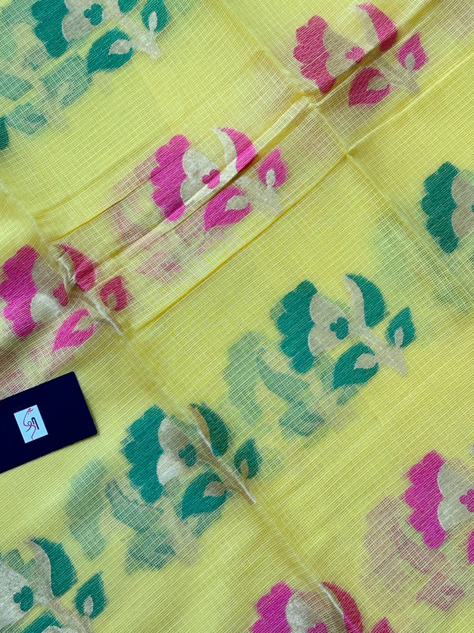 Pure Weaved Kota Cotton Doria Saree