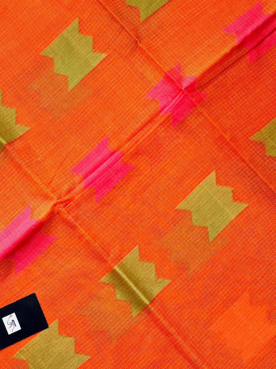 Pure Weaved Kota Cotton Doria Saree