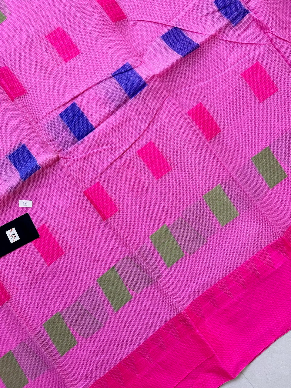 Pure Weaved Kota Cotton Doria Saree