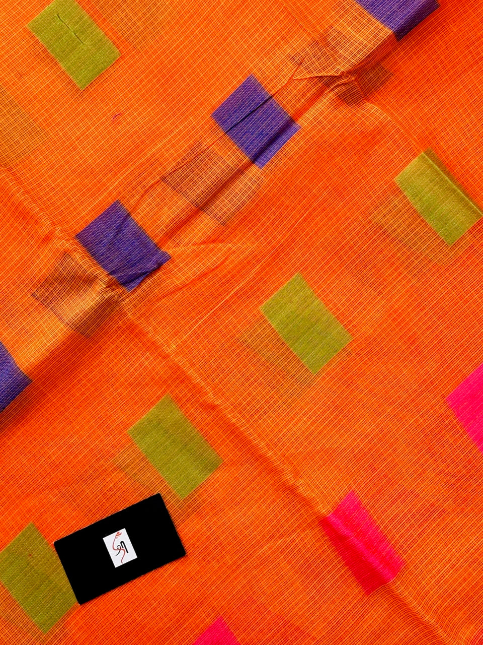 Pure Weaved Kota Cotton Doria Saree