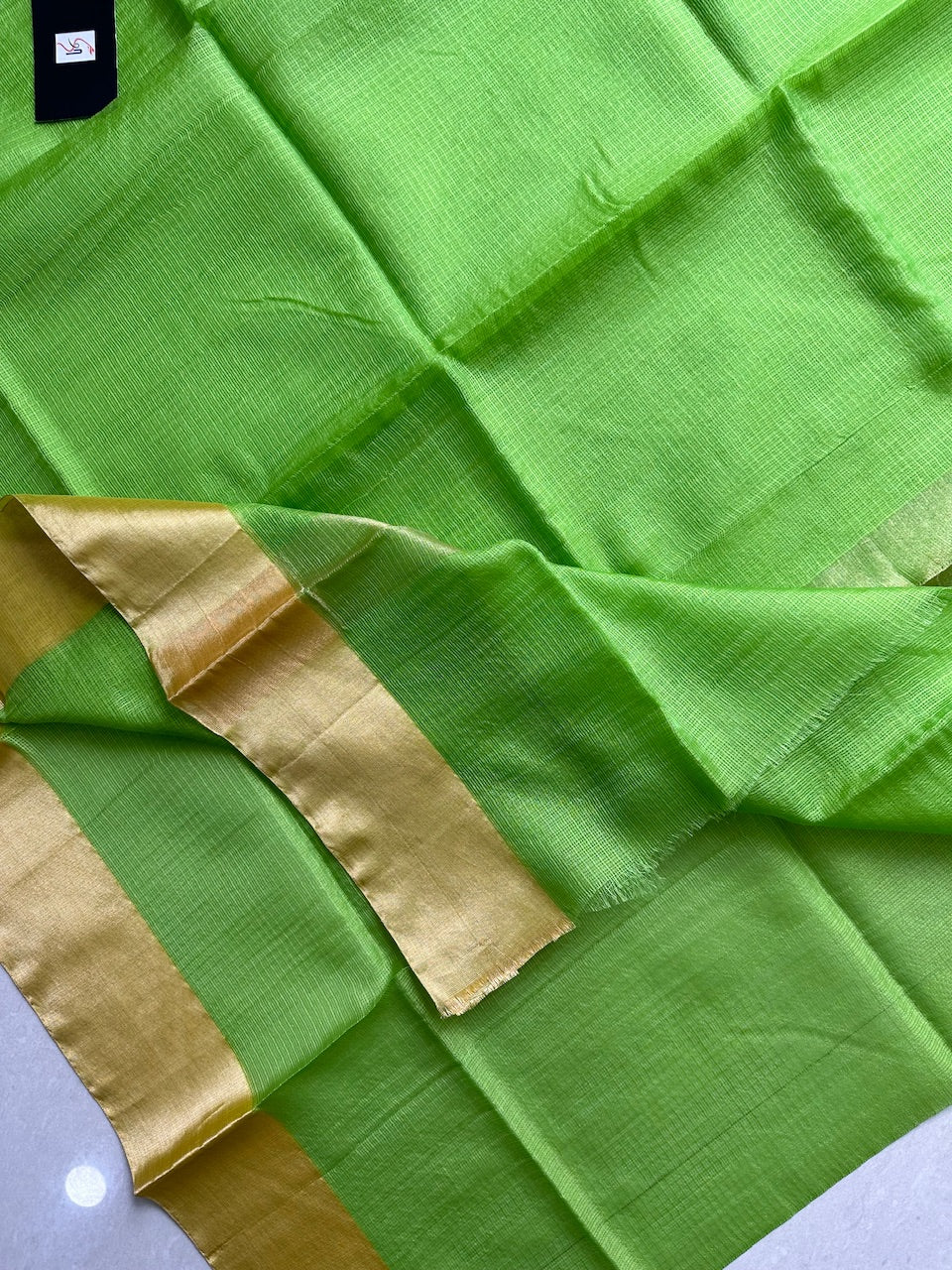 Pure Single Dyed Kota Silk Saree