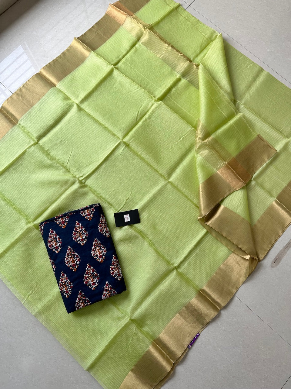 Pure Single Dyed Kota Silk Saree